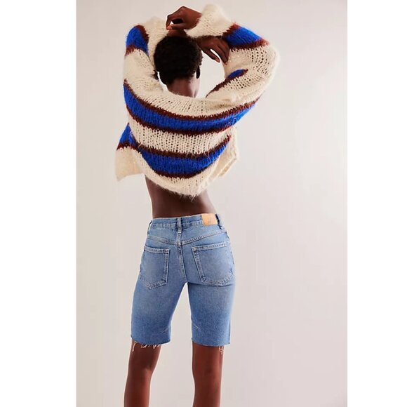 We The Free Ghost Town Long Short in Bodie Blue Size 28 - Picture 5 of 16